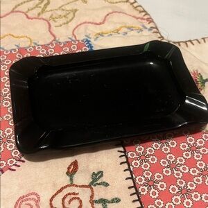 Black Rectangular ash Tray